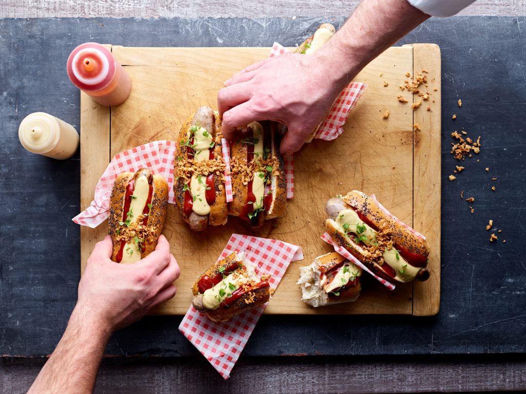 Hot Dog Evening Food