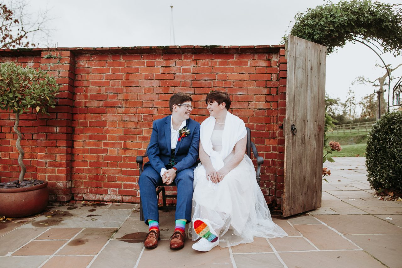 The Walled Garden | Katie and Rowena | Lucy Wallace Photography