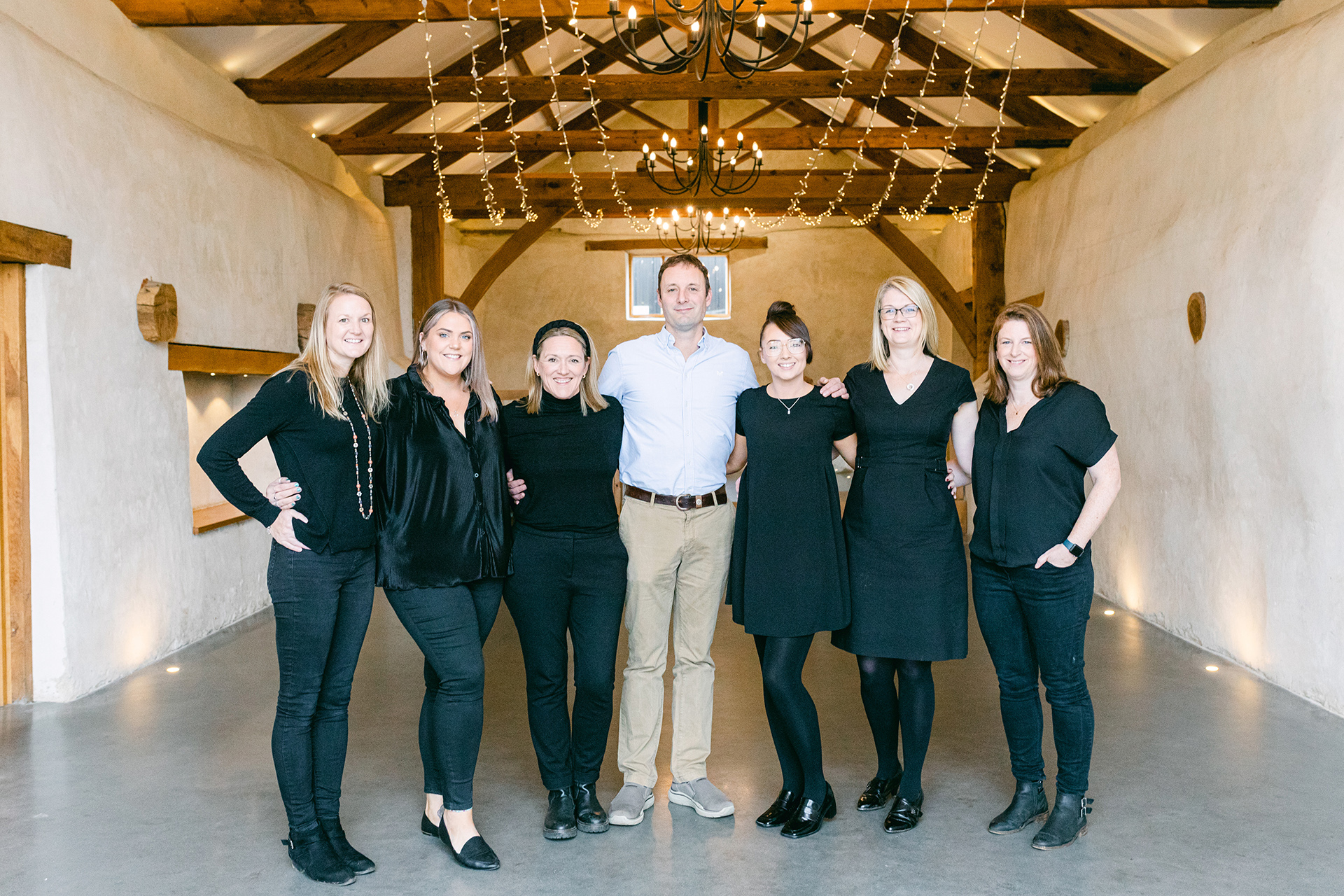 Upton Barn | Team photo | Cider Barn