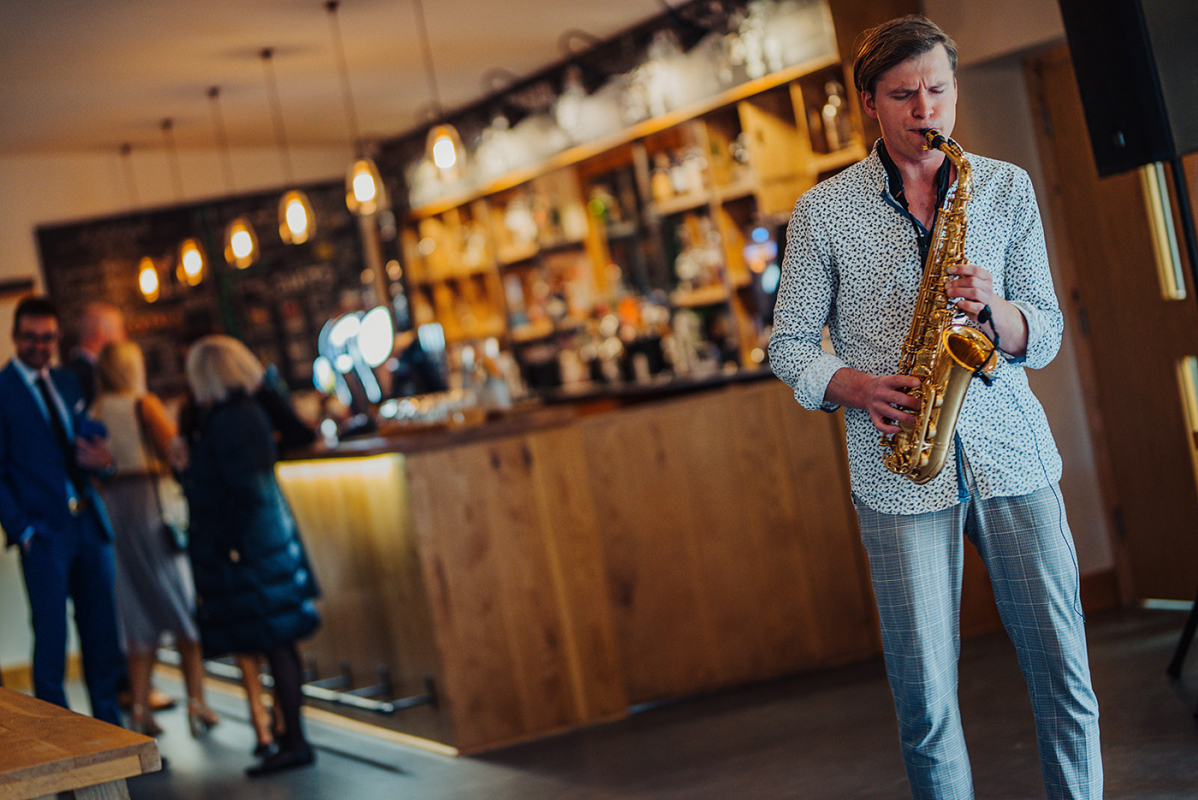 The Press Bar | Saxophone Player | Dom Moore Photography