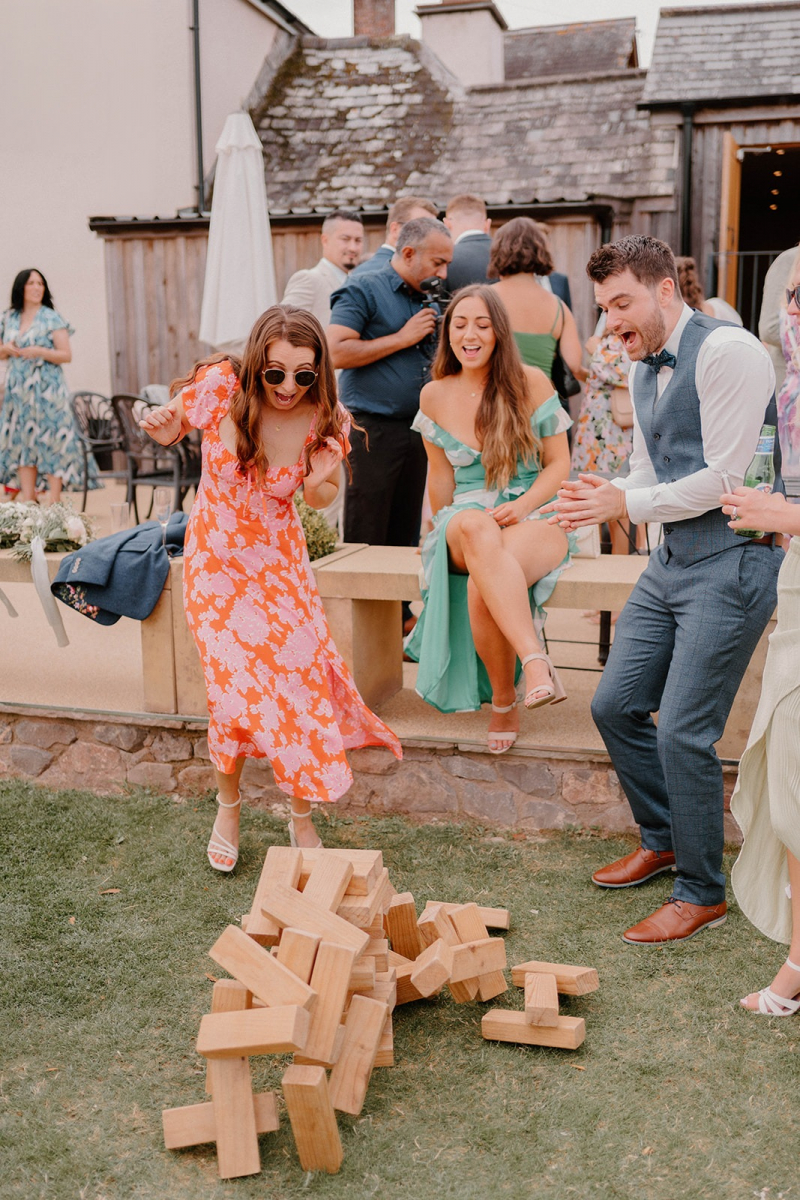 Garden games in the Walled Garden by Sophie Mort Photography