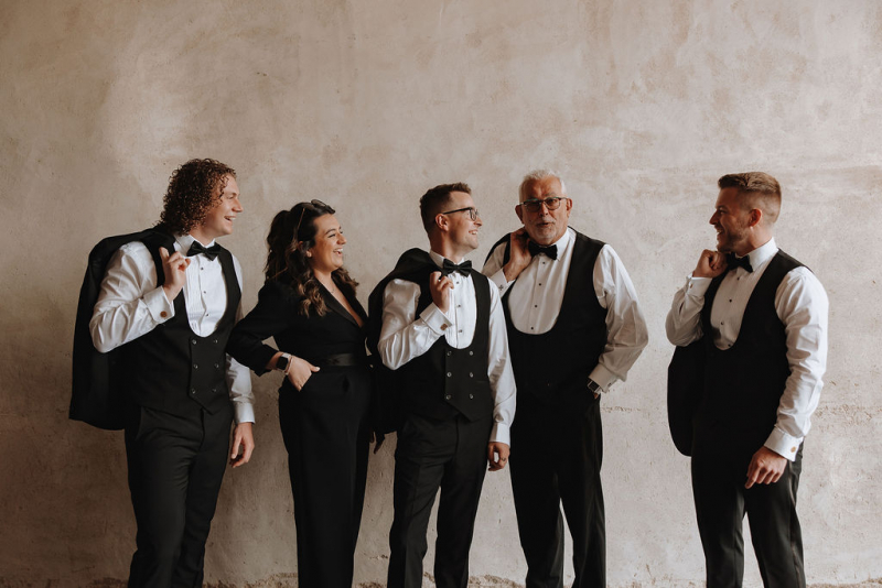 The Grooms party | Ivy House Photography