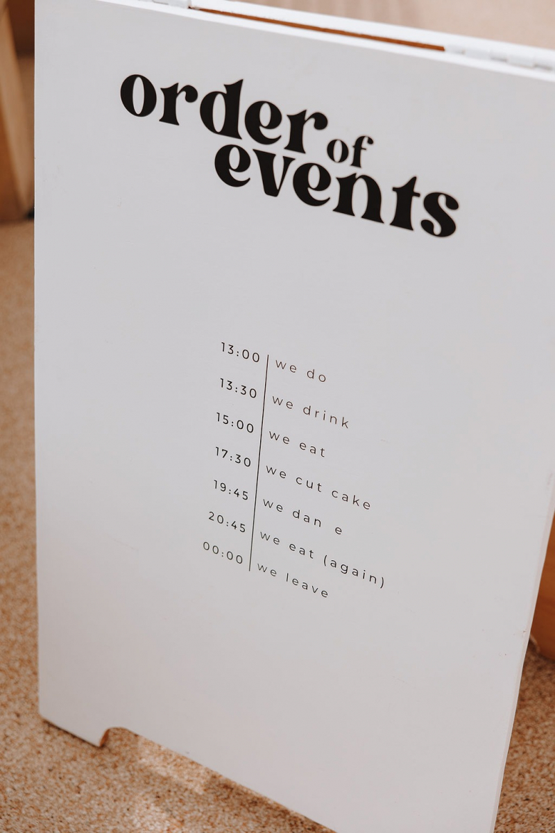 Order of the Day | Ivy House Photography